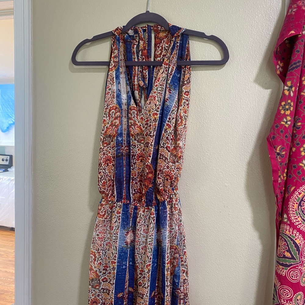 Show Me Your MuMu Maxi Boho Dress Size S